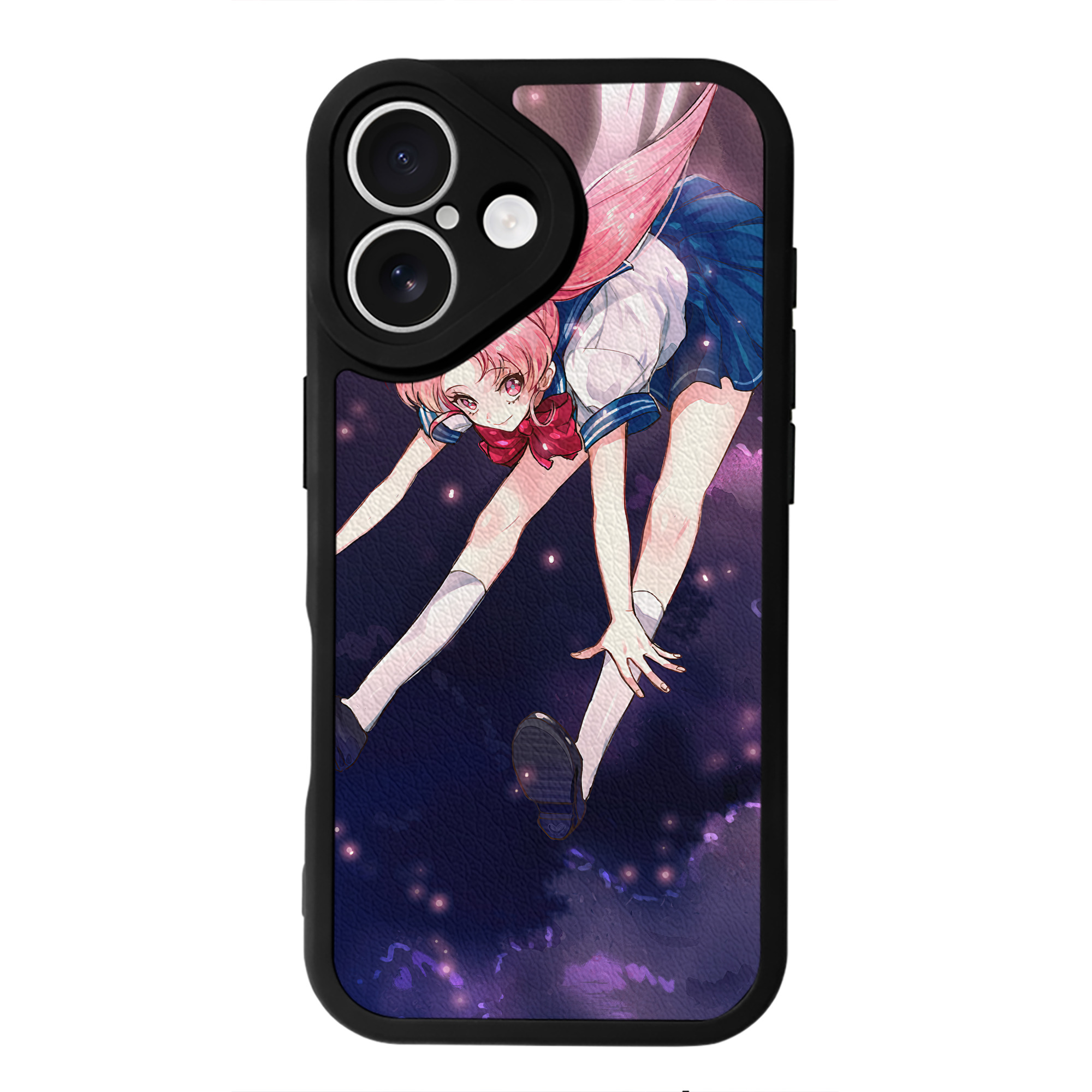 （画像用） 美少女戦士セーラームーン Sailor Moon 【iPhone 16シリーズ対応】シリコンスマホケース（レザー調） 材質：シリコン